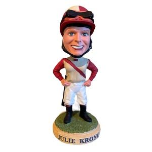 Hollywood Park Julie Krone Bobble Head